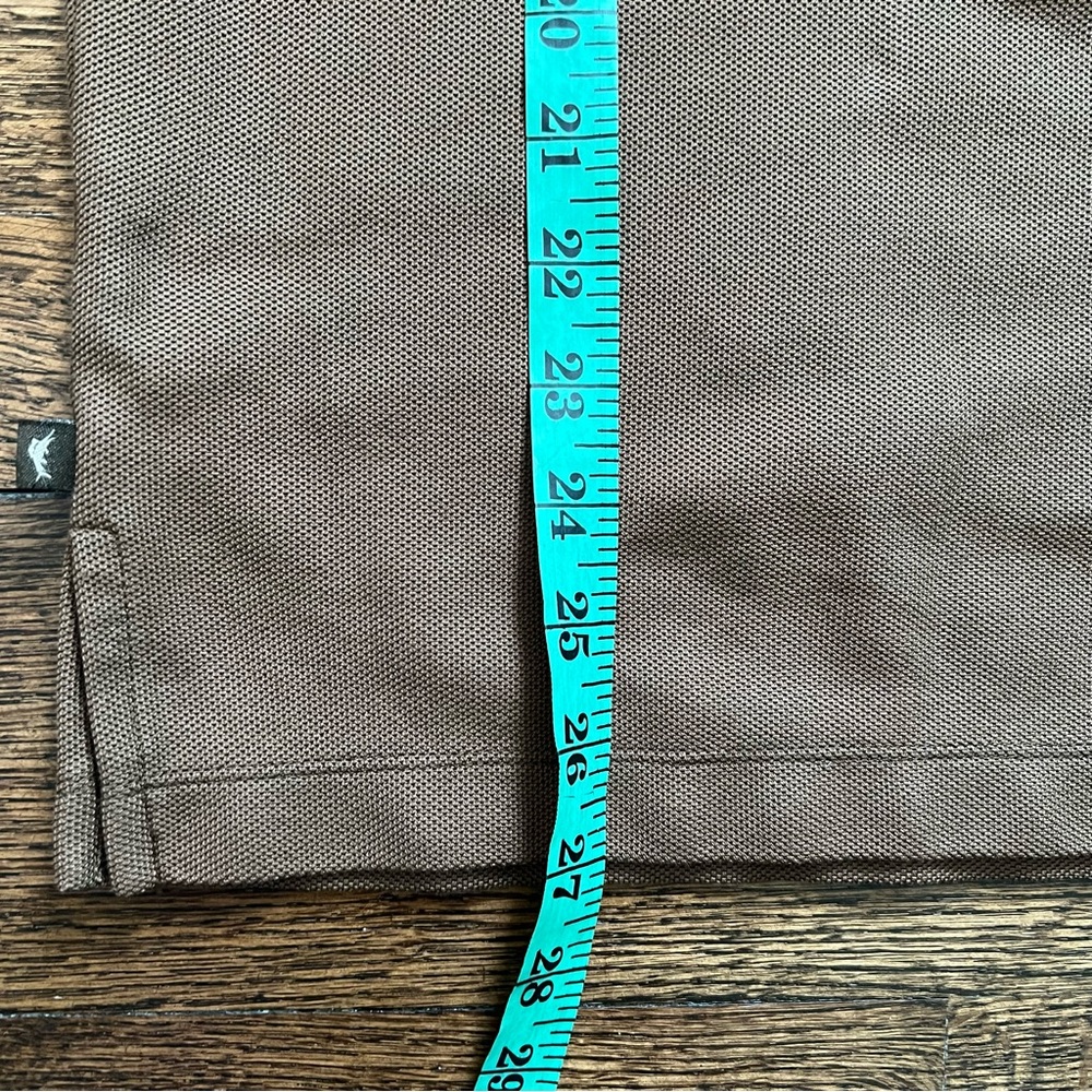 Tommy Bahama size medium brown polo style shirt - Picture 5 of 6